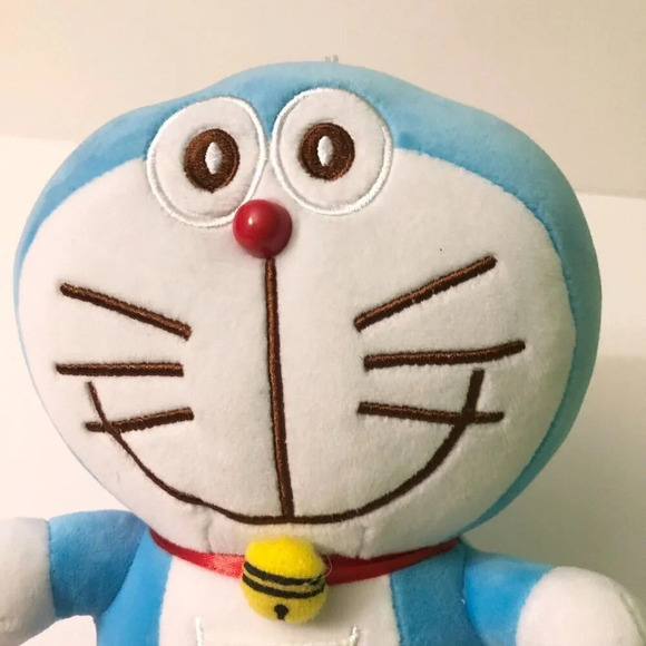 Doraemon Plush Window Cling 9 Inch Tall Stuffed Toy - Picture 10 of 11